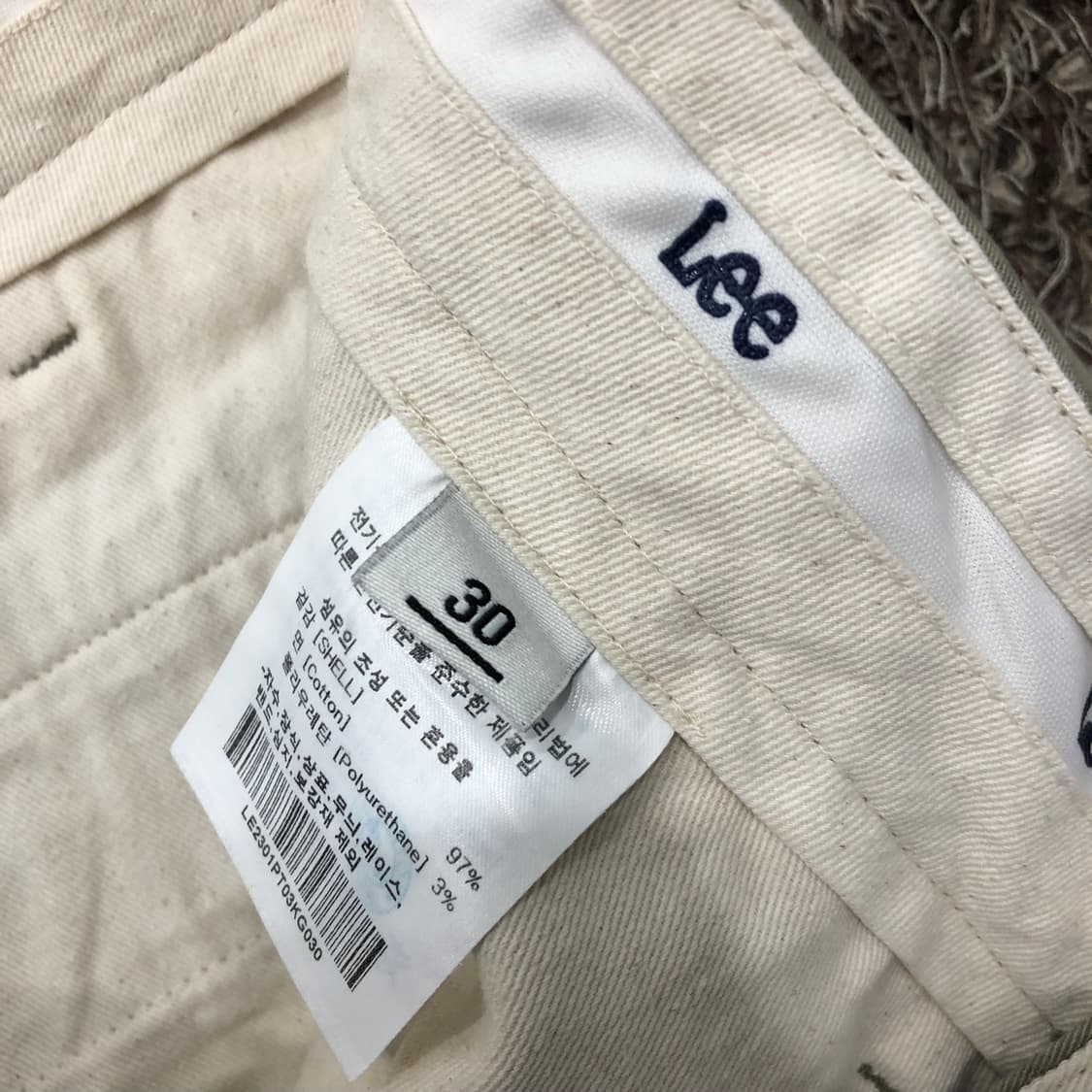 30 LEE 리 코튼 팬츠 면바지 상품이미지5