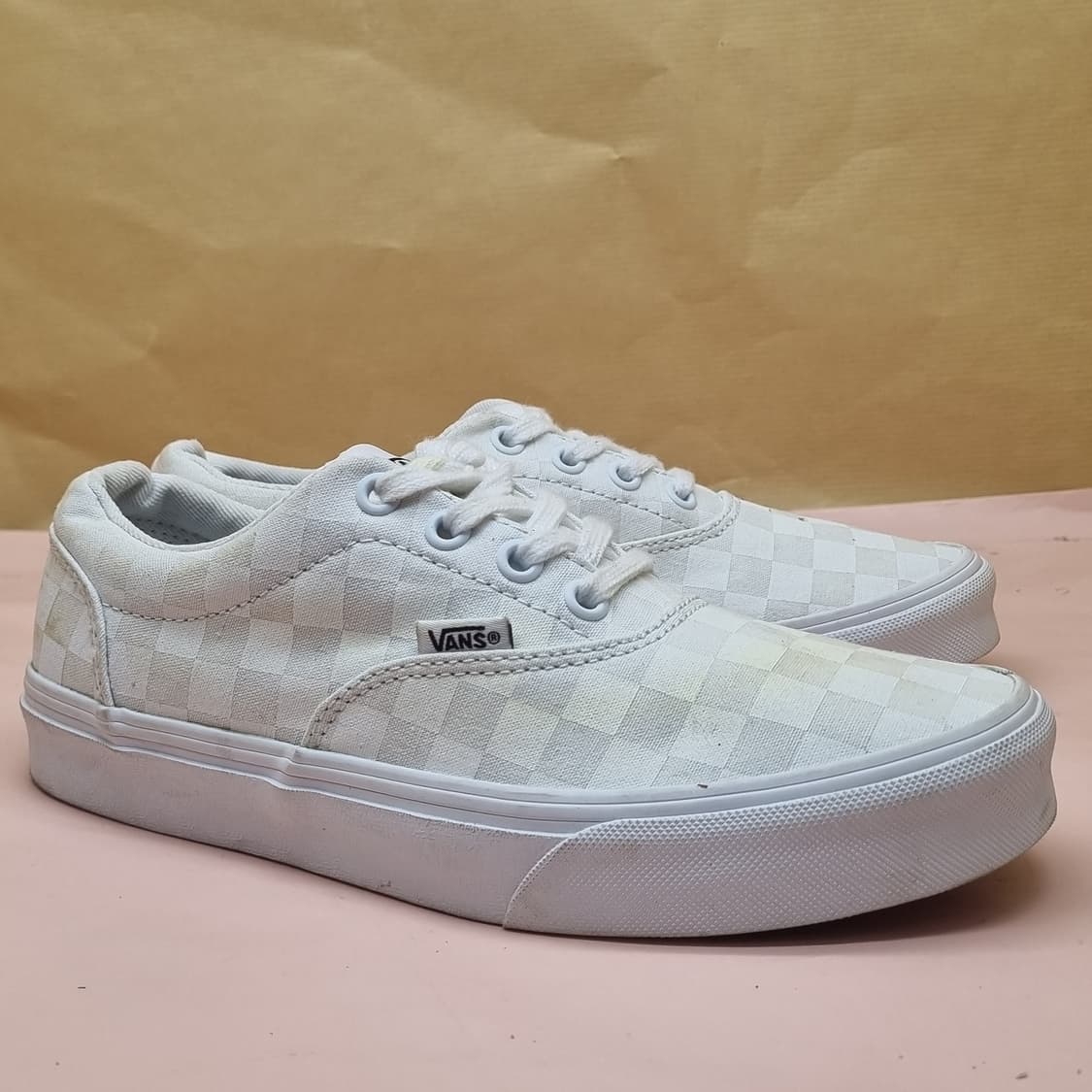 반스 체커보드 여성스니커즈230  상품이미지1
