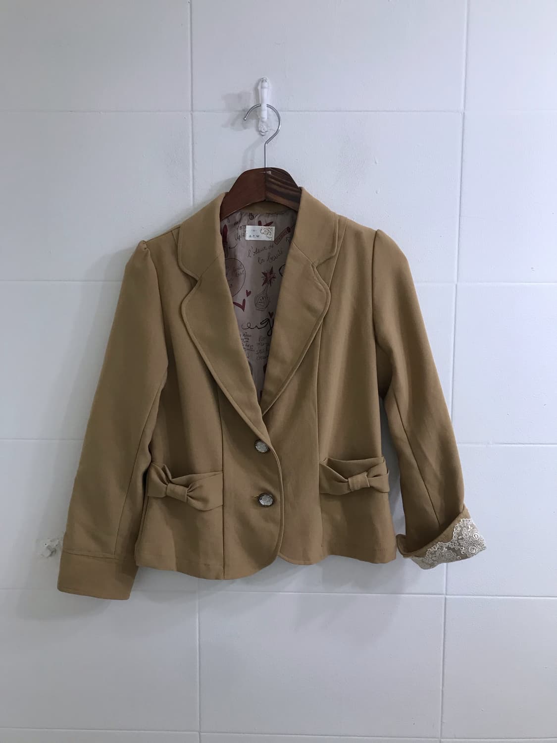 엑시즈팜 베이지 브라운 페어리 니혼진 쿠루미 코디세트 상품이미지5