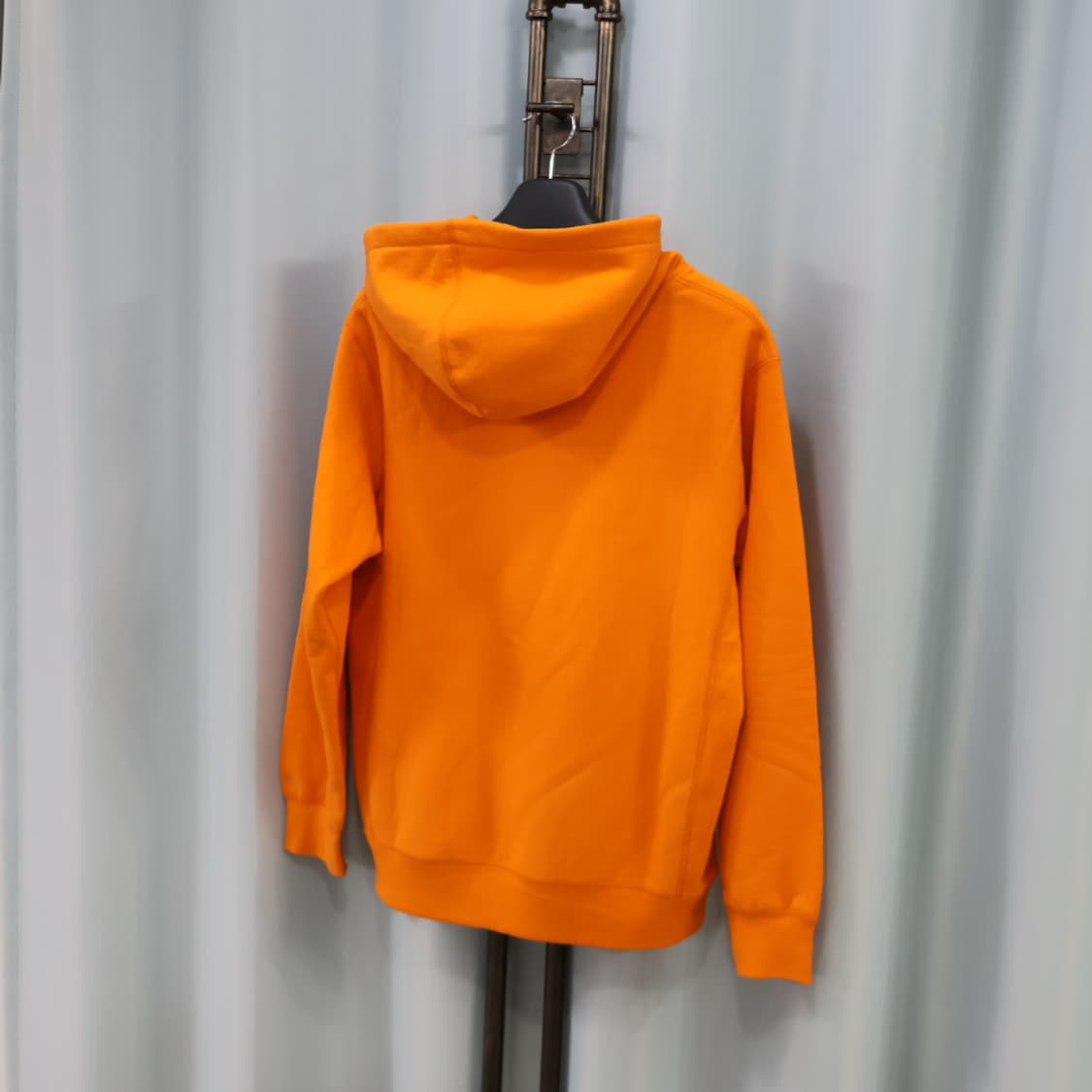 슈프림 코드 컬리지에이트 로고 오렌지 후드티 L/105 상품이미지6