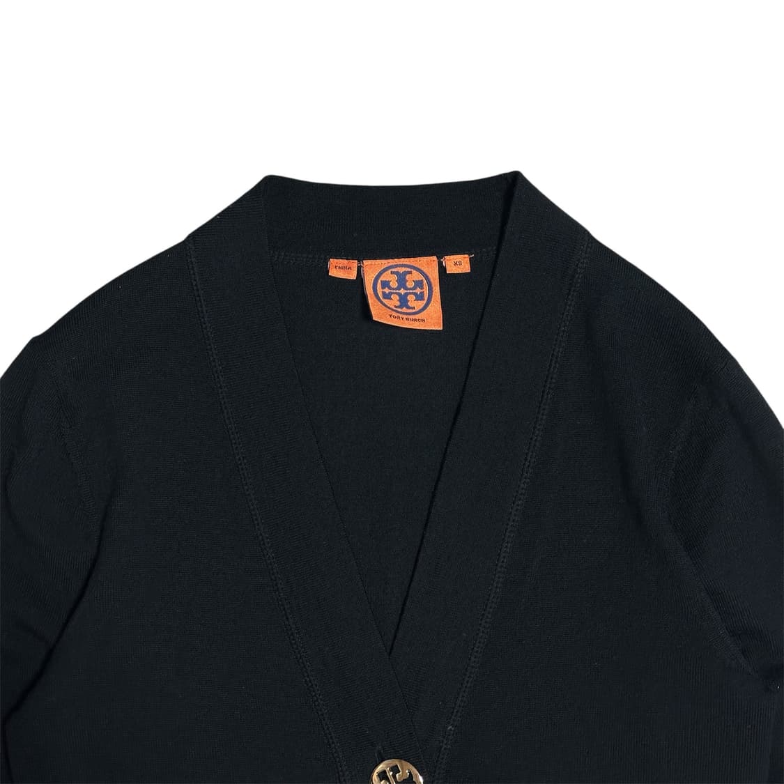 [XS] 토리버치 금장 브이넥 가디건 상품이미지2
