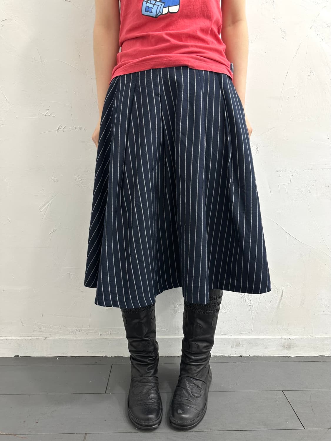Lowrys farm stripe skirt 상품이미지3