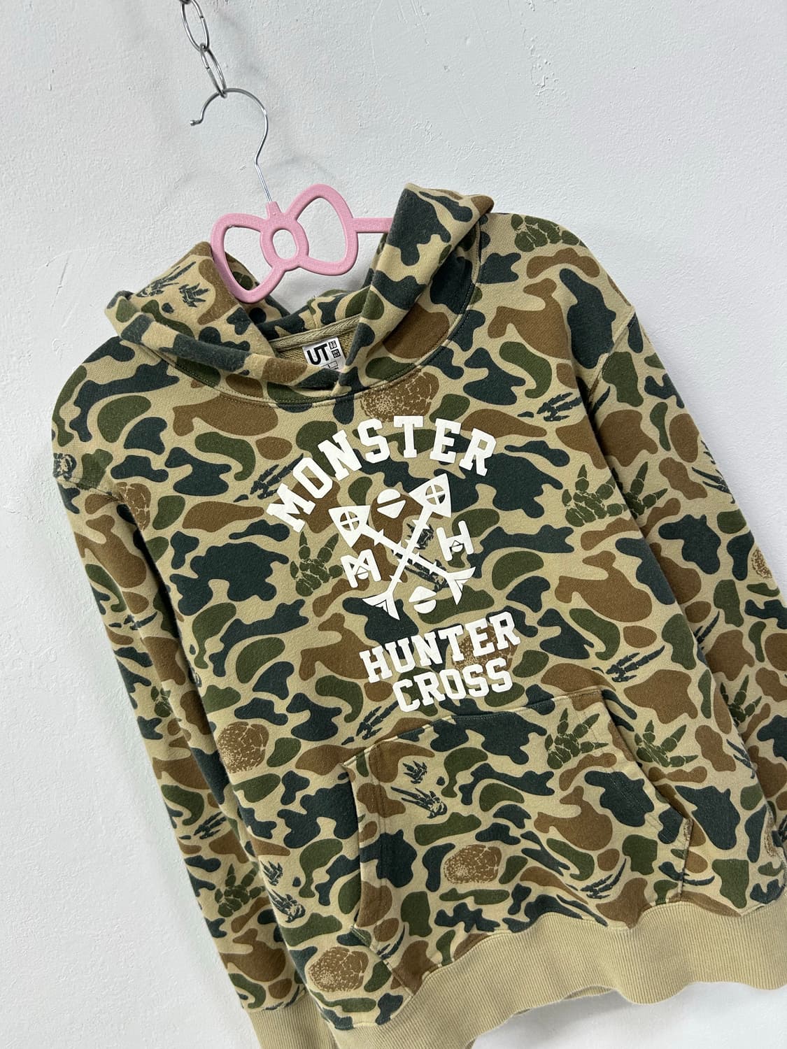 [UNIQLO] 유니클로 재팬 몬스터헌터 콜라보 카모 후드티 상품이미지5