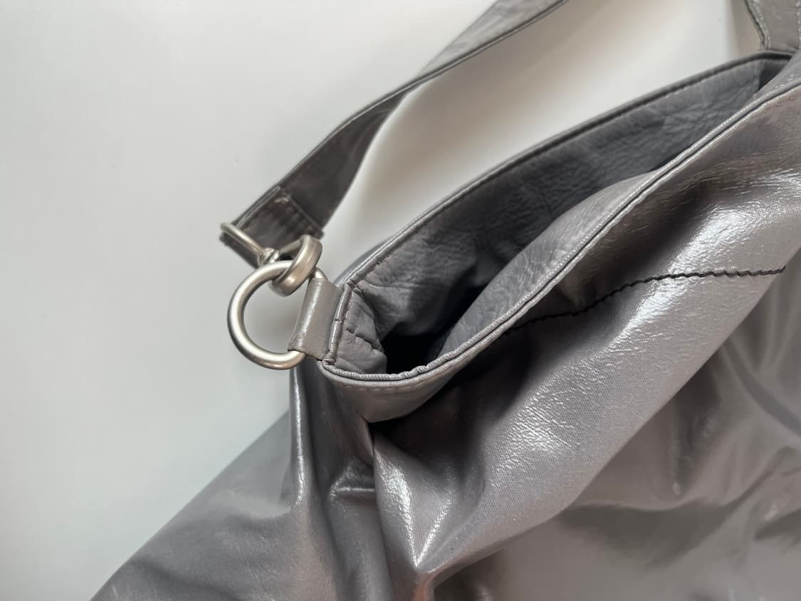 마뗑킴 빅 쇼퍼백 그레이 상품이미지3