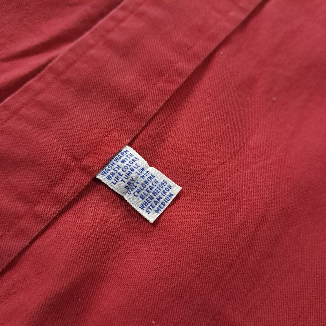 CK167 XL 폴로 90s 테라코타 골프크레스트 앰블럼 반팔 셔츠 남 상품이미지5