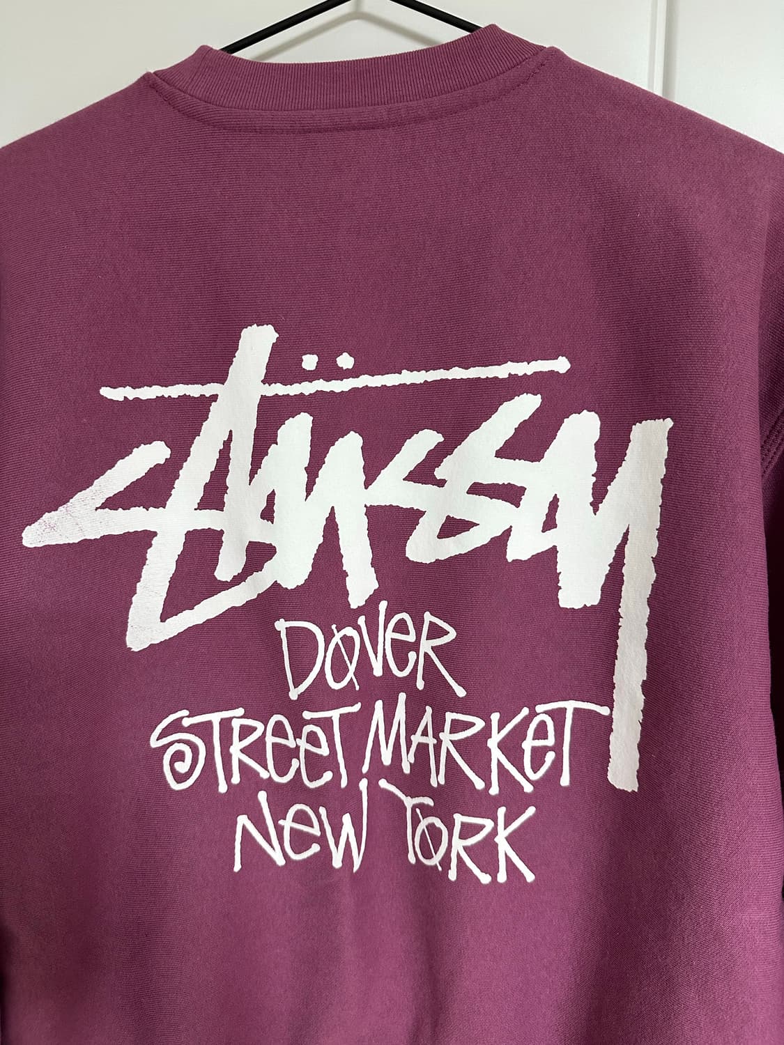 스투시 스탁 DOVER STREET MARKET NEWYORK 크루넥 베 상품이미지4