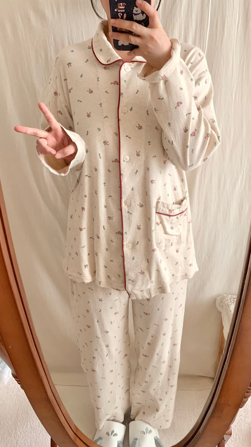 핀터레스트 잔꽃 파자마 상품이미지2