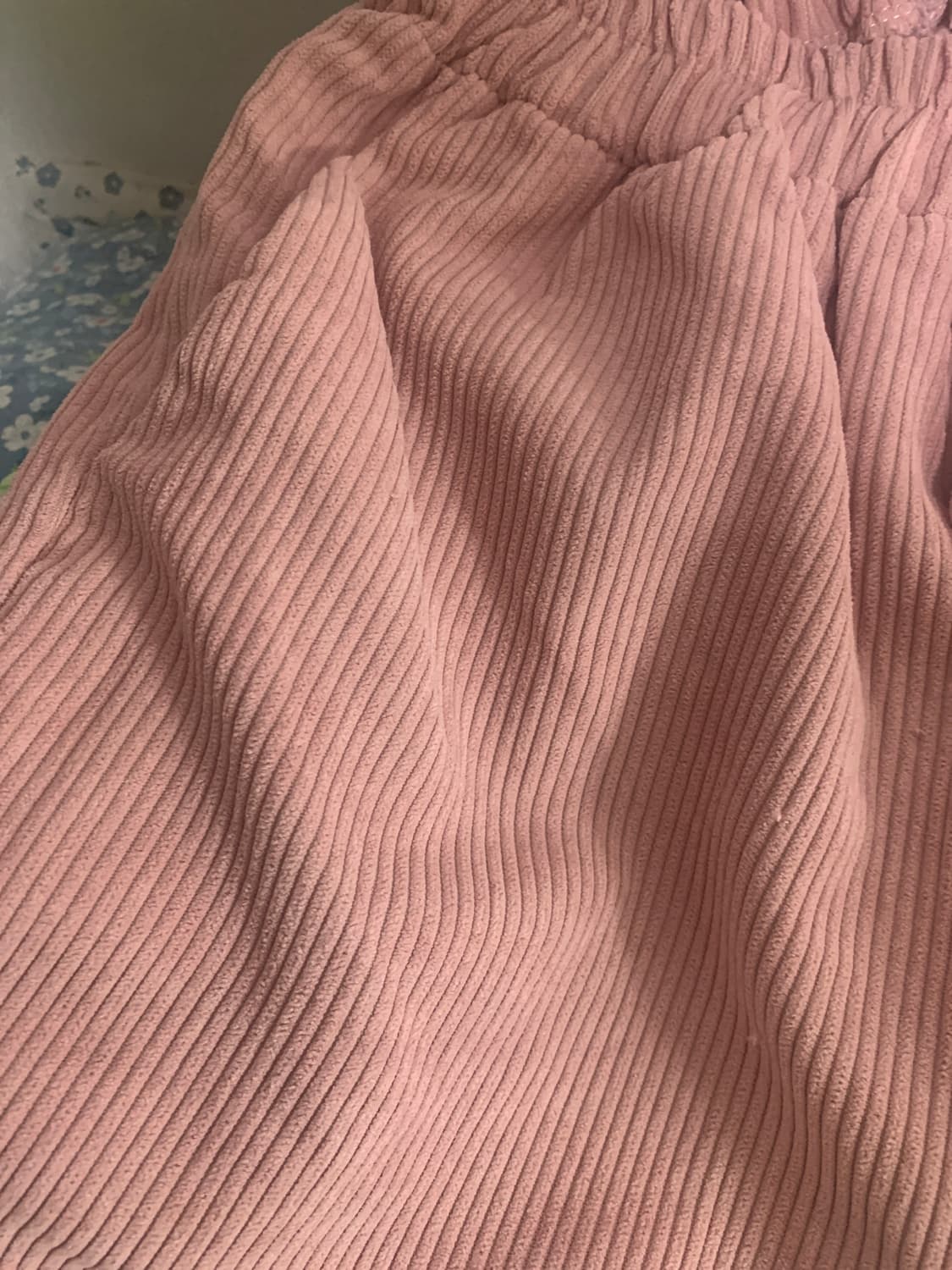 Y2K 코듀로이 일자 와이드 팬츠 pant pink 상품이미지2