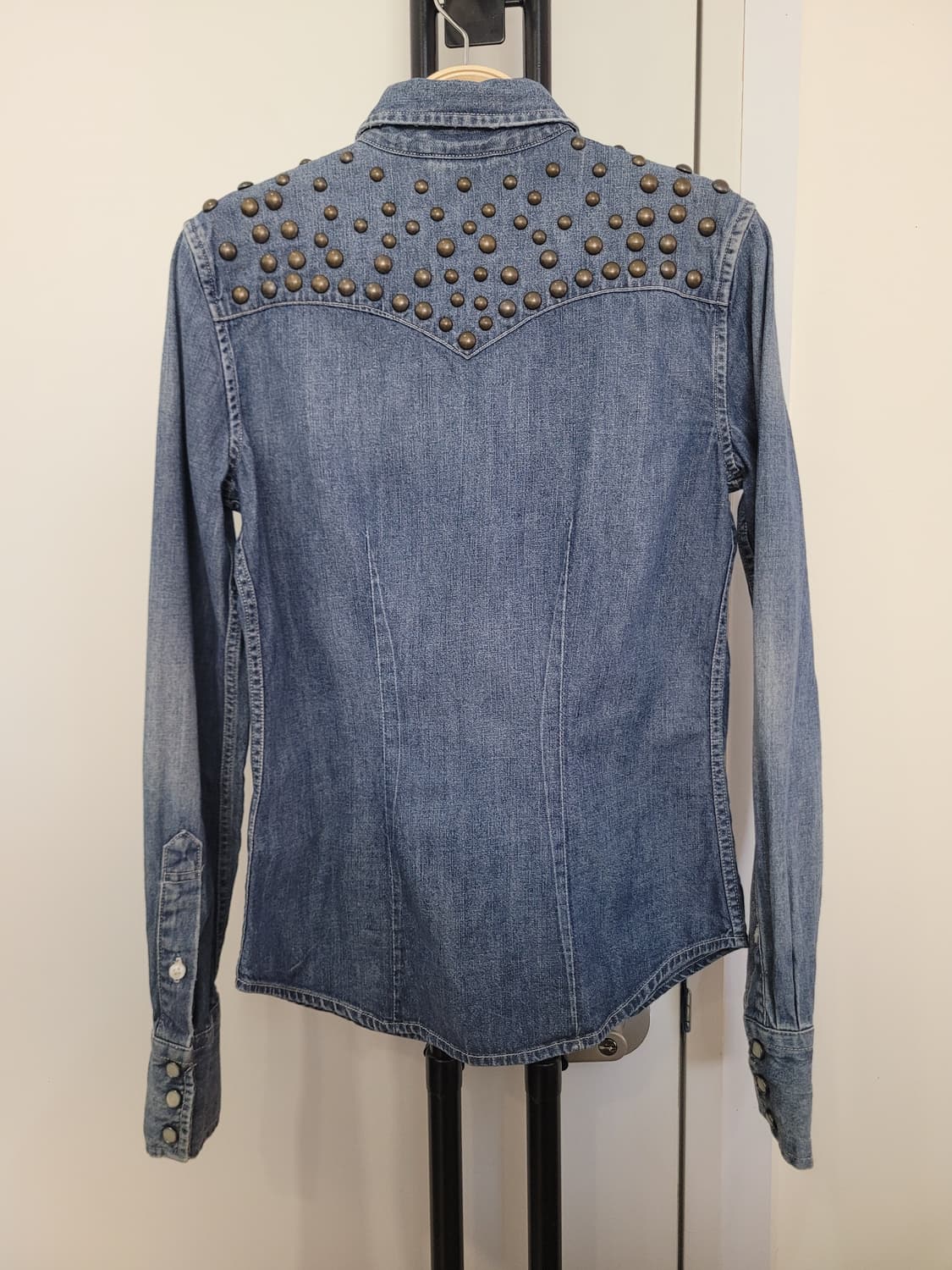 랄프로렌 데님앤서플라이 스터드 웨스턴 데님 셔츠 XS사이즈 상품이미지6