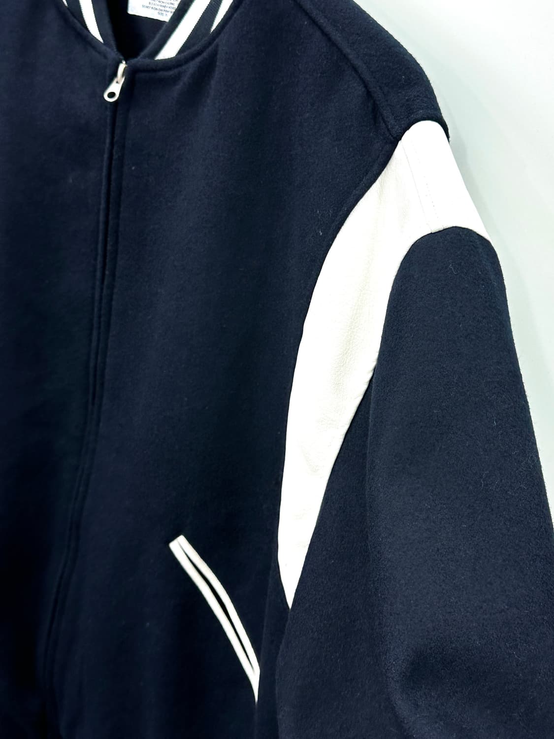 레테르코모 빅 어워드 스타디움 울 바시티 자켓 블랙 XL 상품이미지3