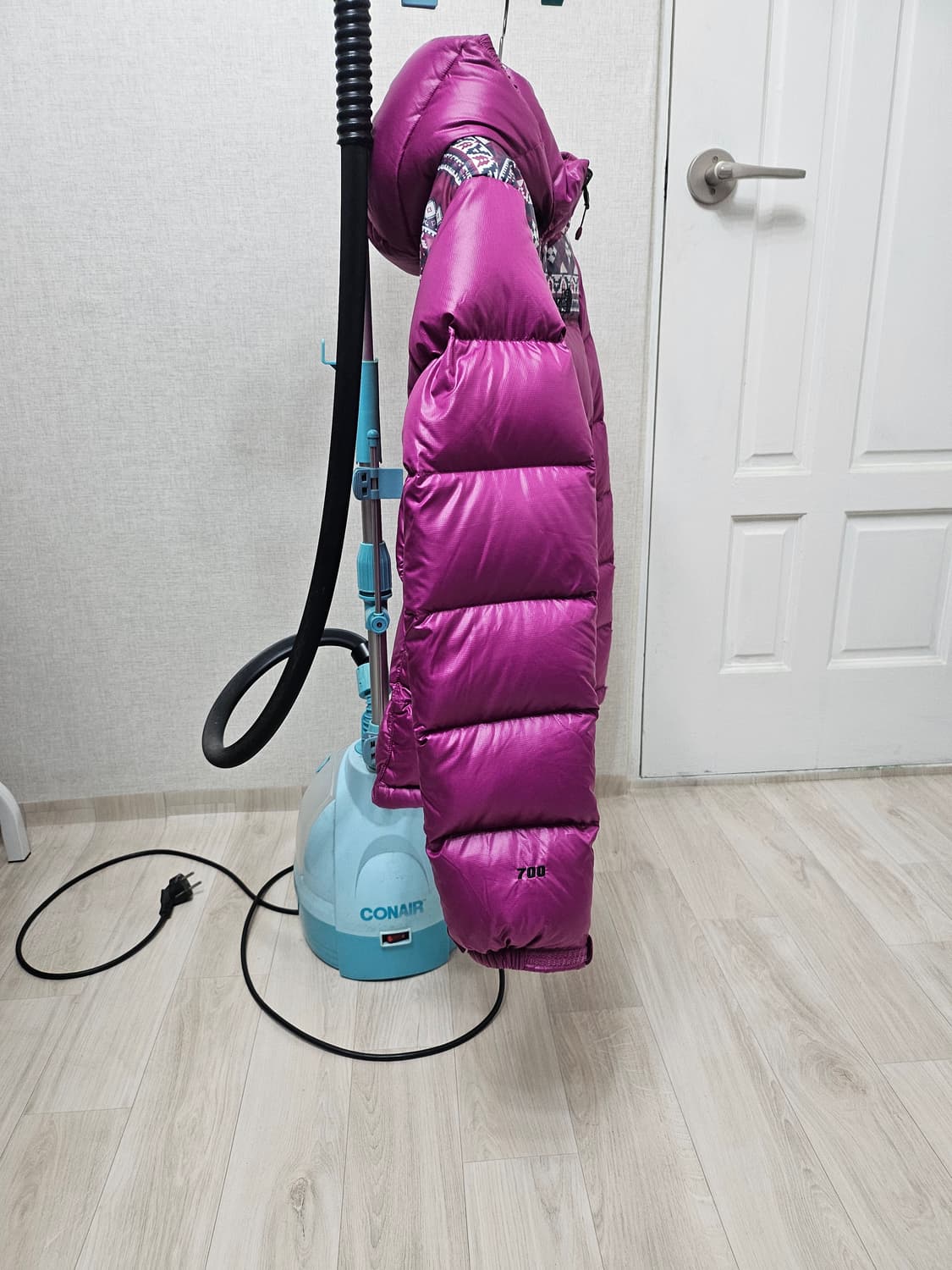 (90) ☆초대장급☆ 노스페이스 700 [퍼플] 구스다운패딩 상품이미지5