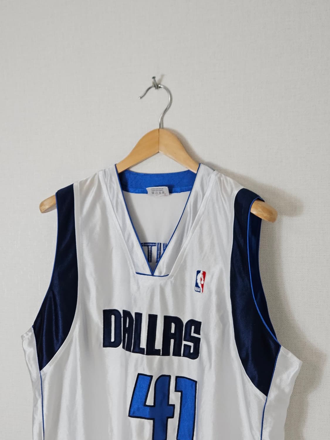 90s NBA 댈러스팀 디르크 노비츠키 농구져지 조끼 정품 오리지널 상품이미지2