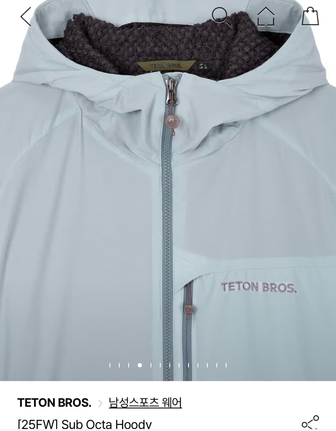 티톤브로스 sub octa hoody 옥타 후디 상품이미지4