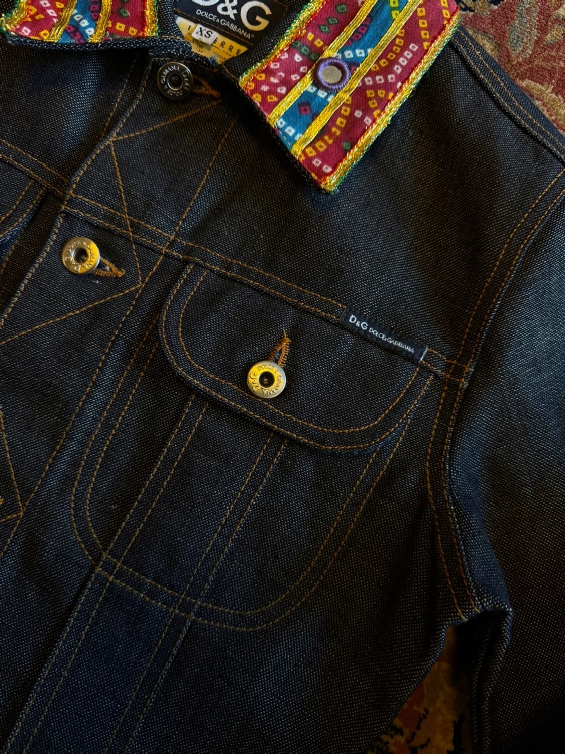 돌체앤가바나 D&G 데님 자켓 55 상품이미지5