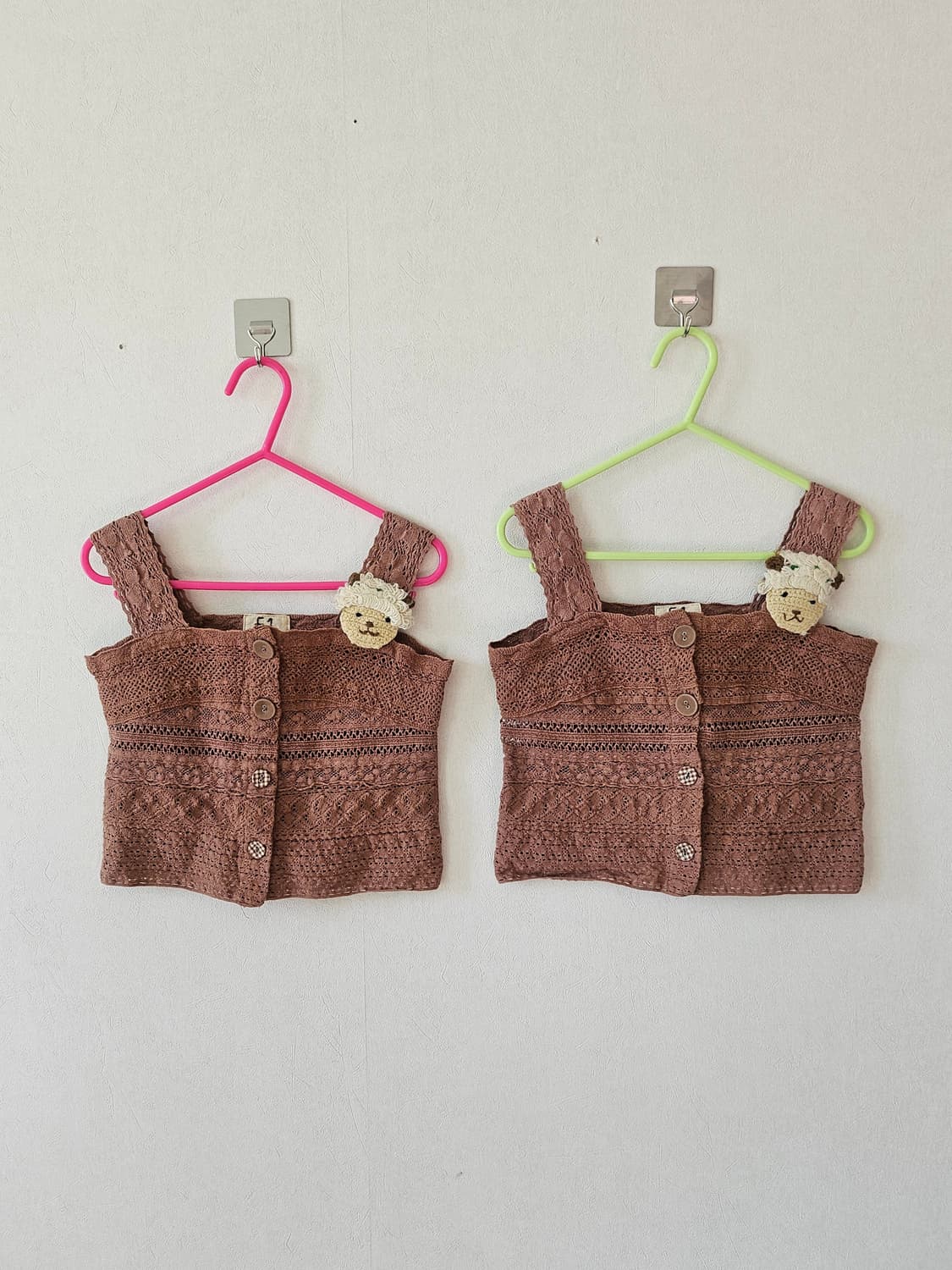 자매룩 레이스 조끼 (5세 / 7세) 유럽 감성 빈티지 키즈 상품이미지2