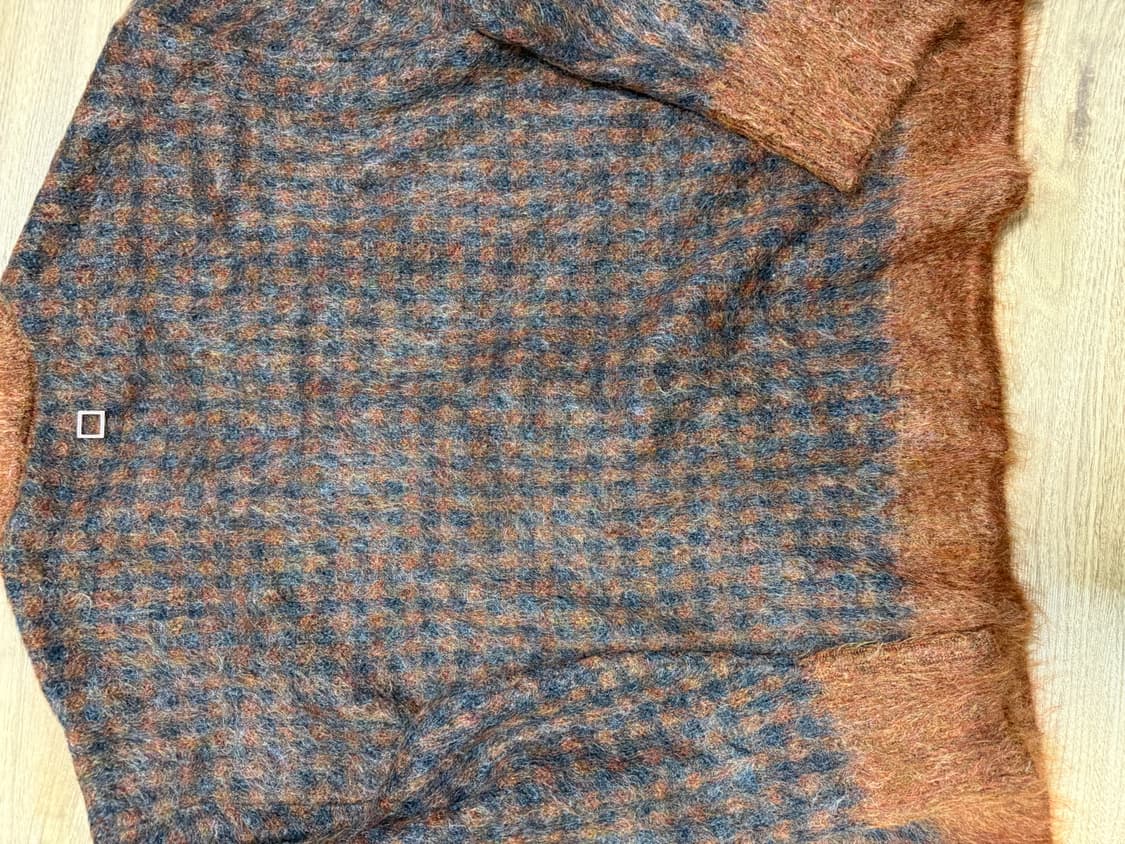 우영미 모헤어가디건 브라운 상품이미지4