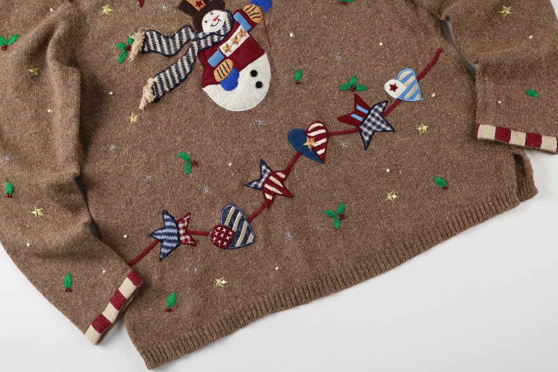 [L] 90's USA 크리스마스 스웨터 상품이미지3