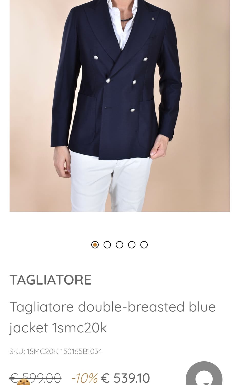 [97] 딸리아또레 신형 은장 더블자켓 상품이미지1