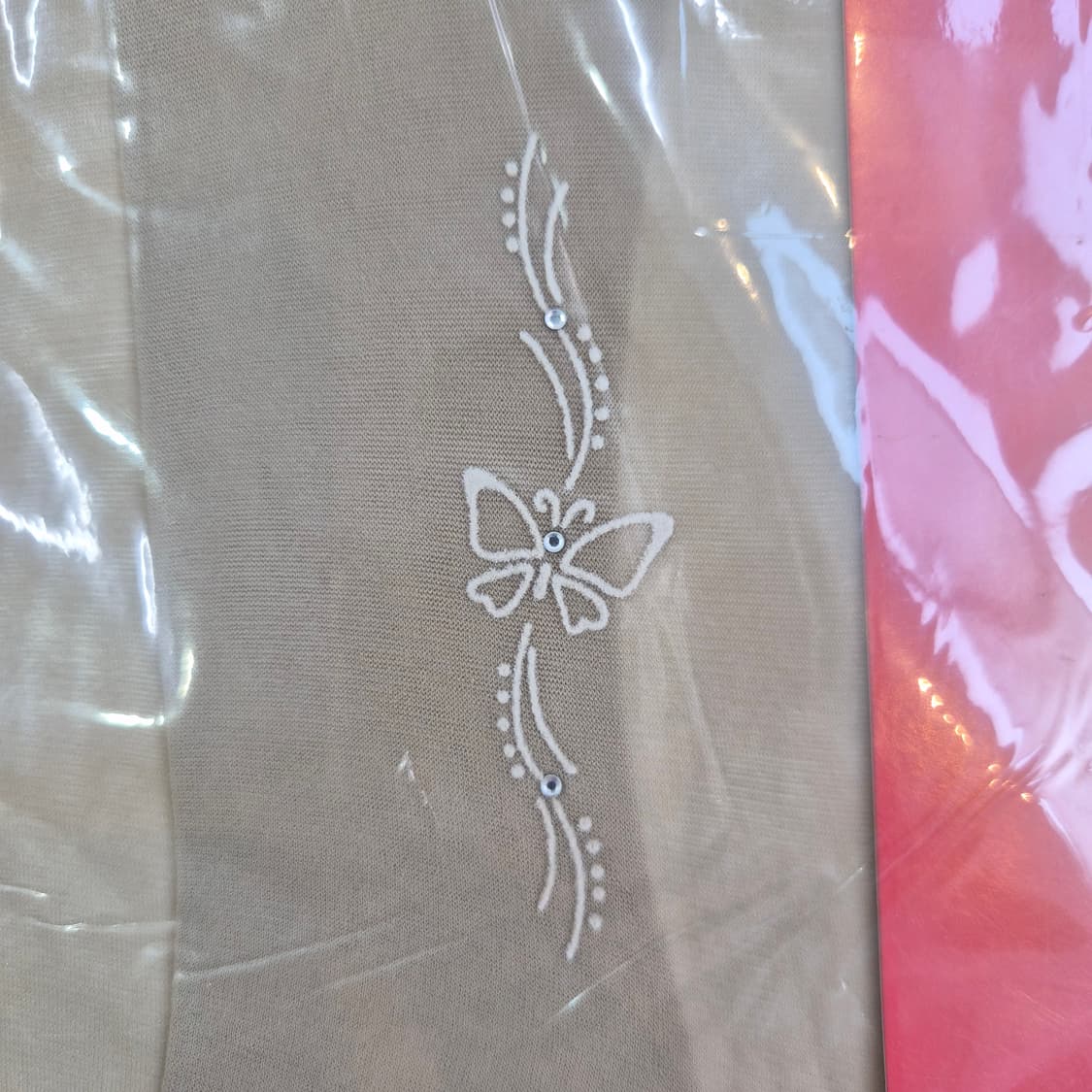 Marino Rotta 스킨 발목 나비포인트 팬티스타킹 상품이미지2