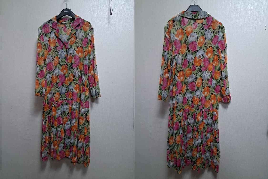 일본빈티지 MABUCHI 플로랄 롱원피스 아사면소재 고퀄리티 여성77
원 상품이미지3