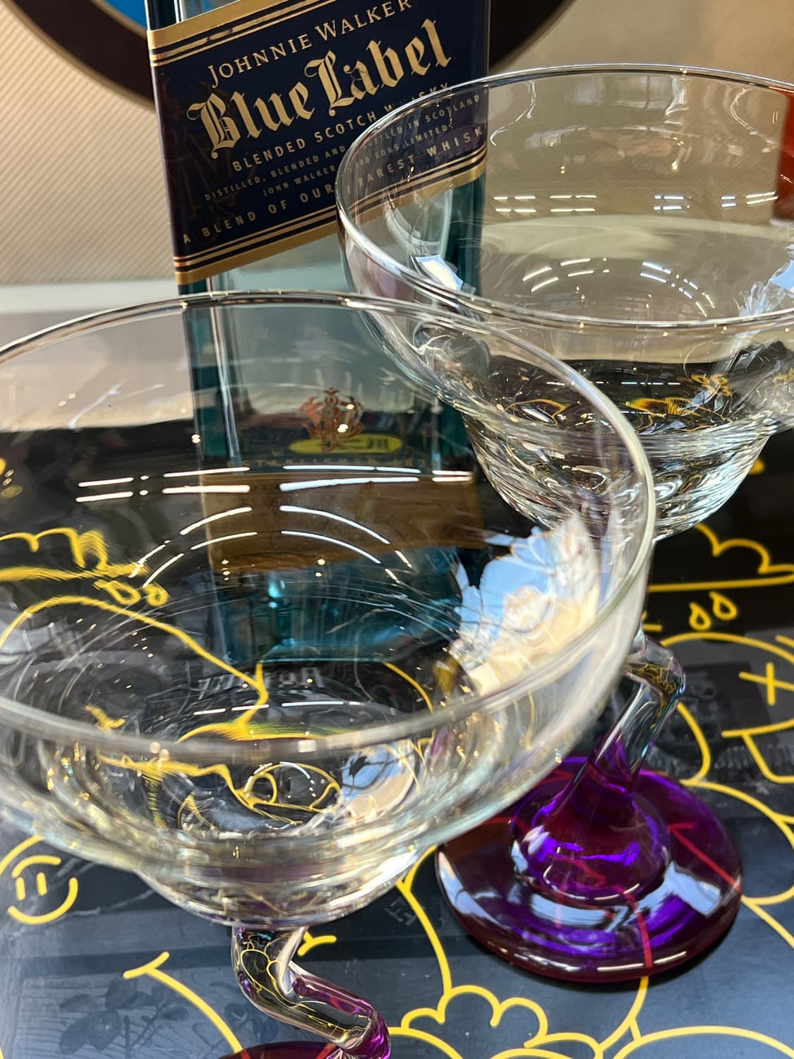 90s Libbey Z twist Stem Margarita Glass 상품이미지6