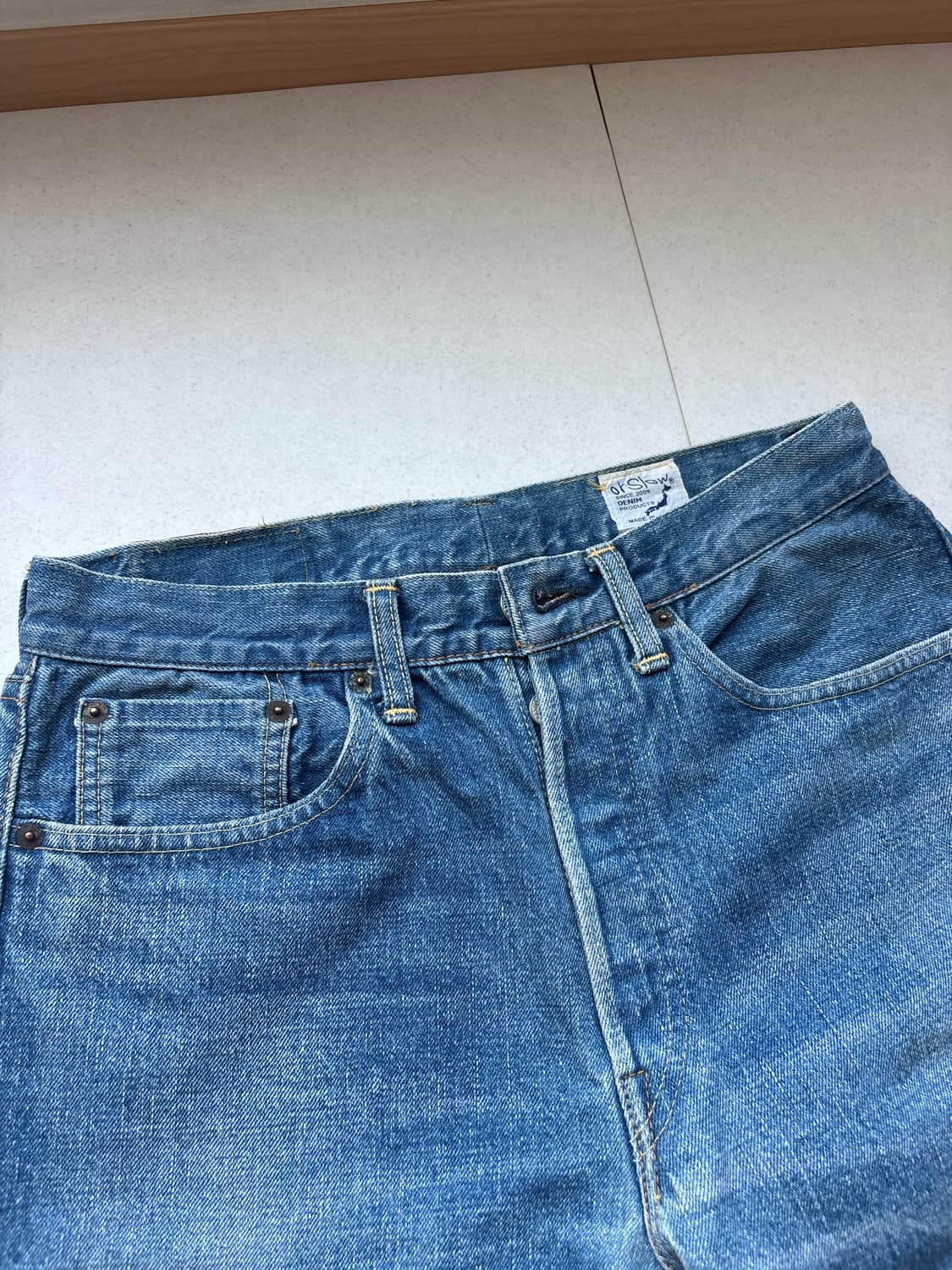 오어슬로우 105 데님 Size Small 상품이미지2