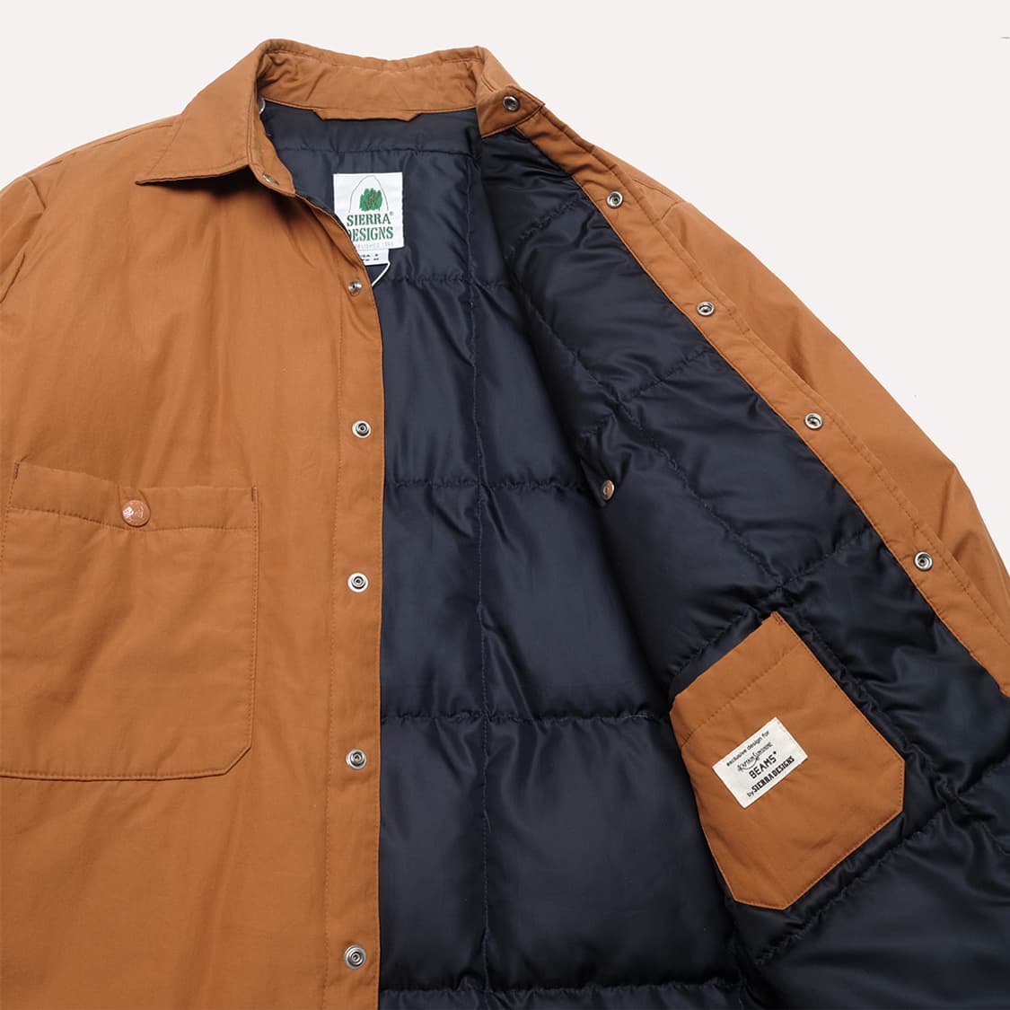 X SIERRA DESIGNS X BEAMS PLUS down shirt 상품이미지6