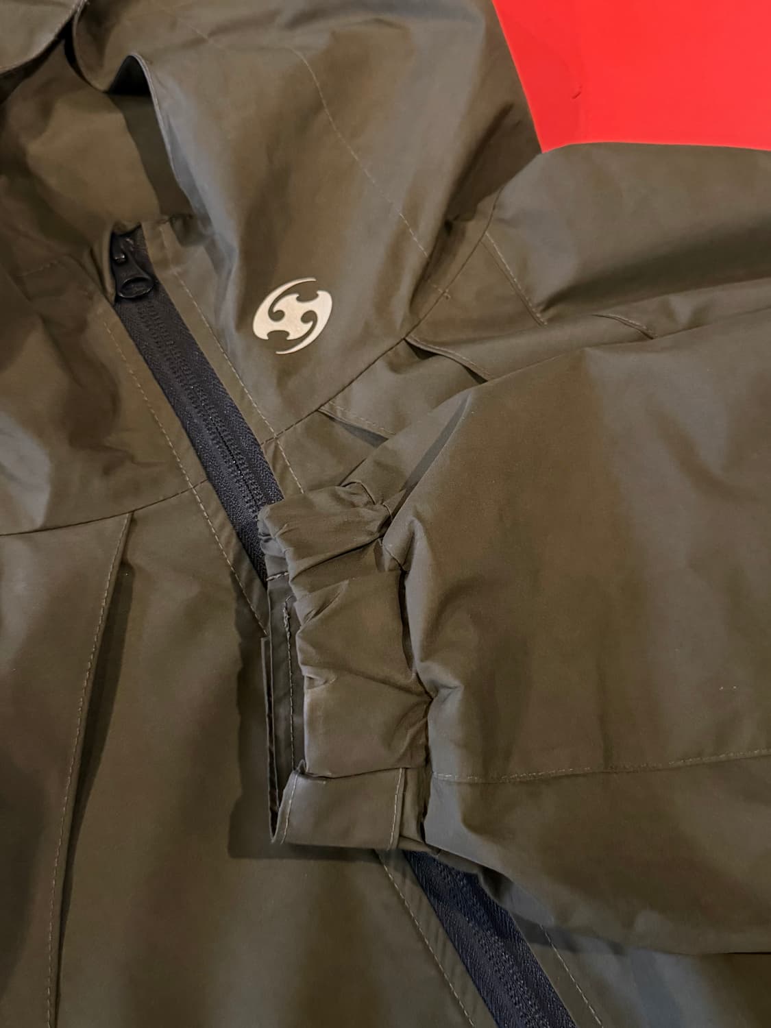 SAN SAN GEAR 산산기어X하이츠 윈드블락 셋업 올리브  상품이미지3