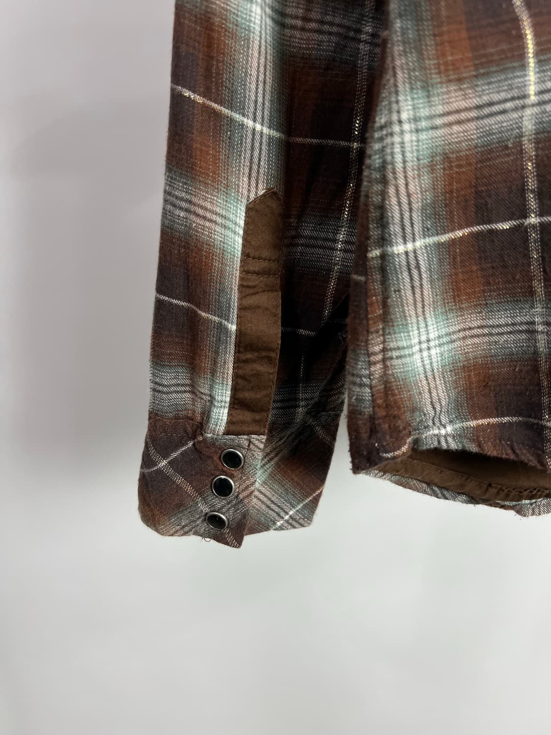 빈티지 레이어드 웨스턴 체크 셔츠  상품이미지9