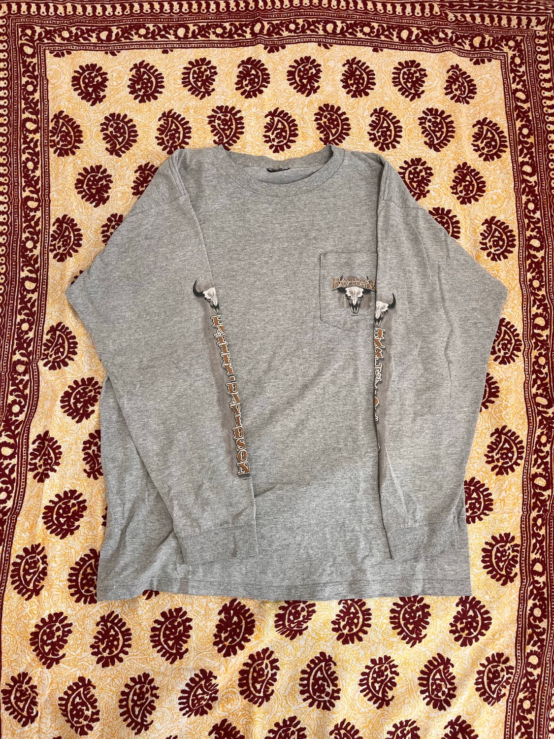 00s  할리데이비슨 롱혼 롱슬리브 상품이미지1