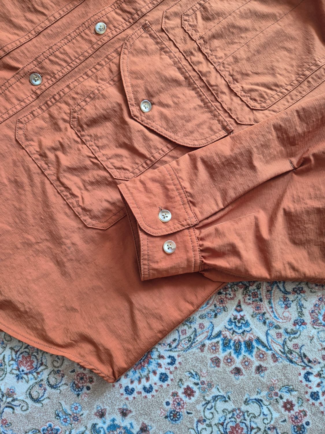 빔즈 플러스 립스탑 셔츠 자켓 상품이미지5