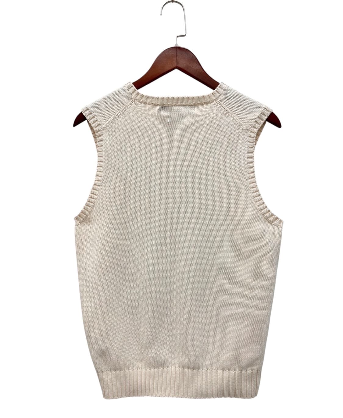 00s 폴로 니트조끼 아이보리 (S~M) 상품이미지6