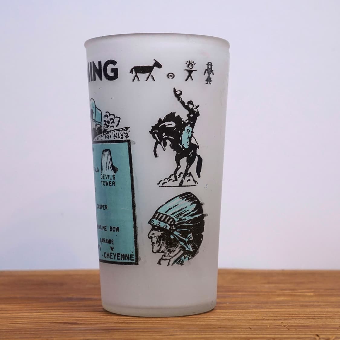 빈티지 소품 State Souvenir 유리컵 상품이미지3