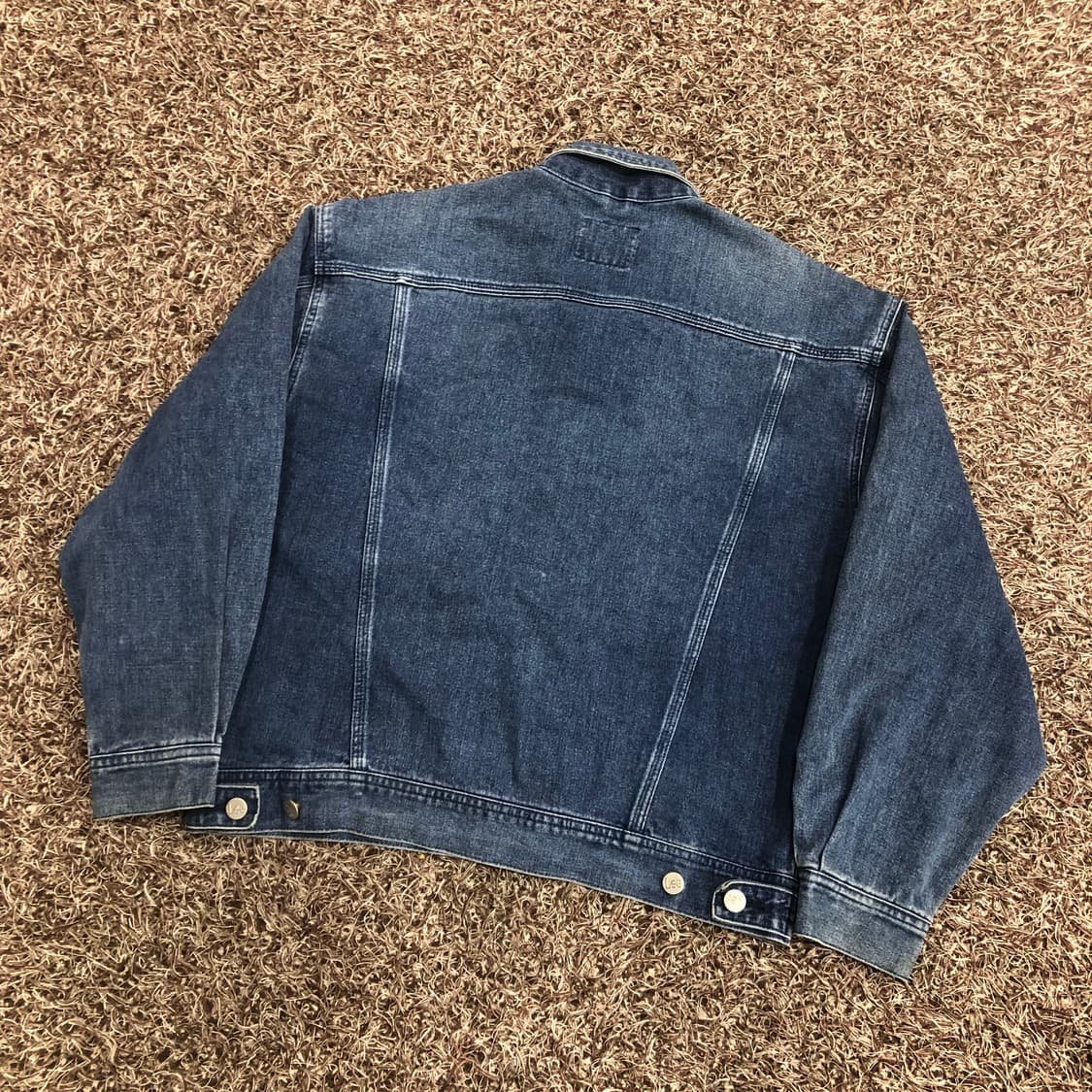 LEE 쌍방울 90s 워시드 데님 트러커 자켓 상품이미지4