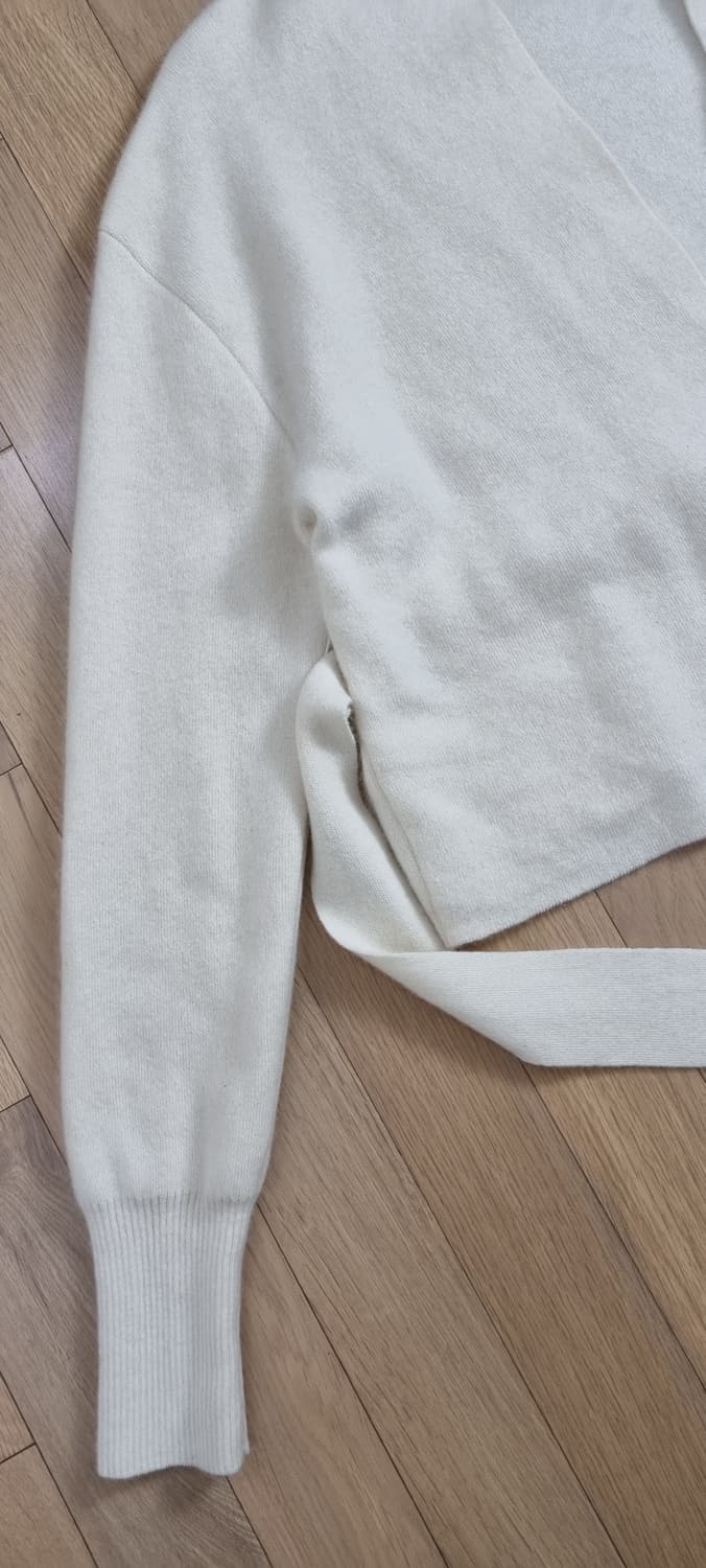 시에 샤롯 크림 울60,캐시미어5% 가디건 Free _ 여성 상품이미지4