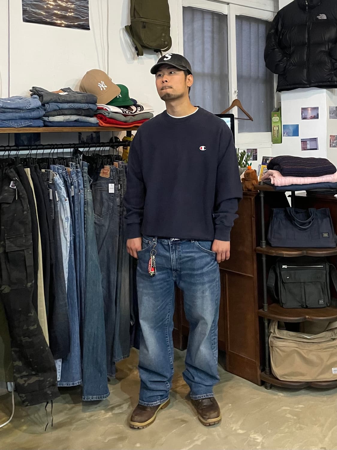 챔피온 리버스 위브 스웻 셔츠 L 상품이미지3