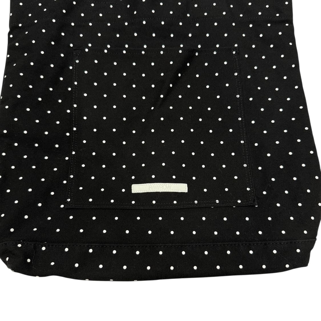 로우로우 X 폴더 도트 땡땡이 폴카 패턴 크로스백 가방 블랙 상품이미지2