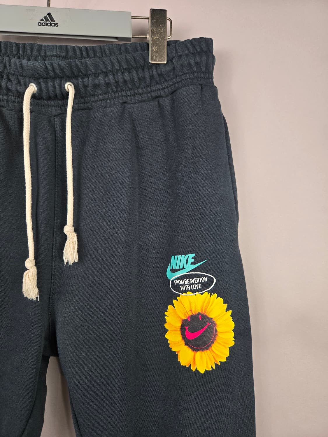 [무료배송]나이키 L 남성 프렌치테리 트레이닝 조거 팬츠 바지 블랙 상품이미지2