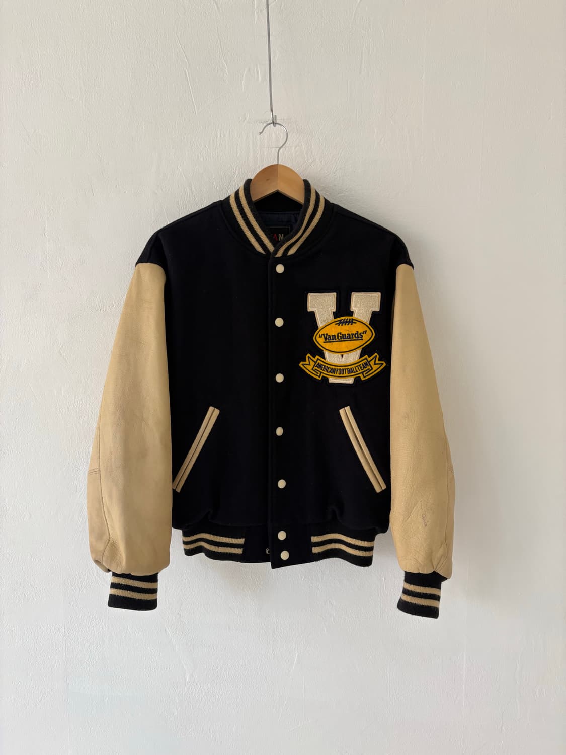 90's Van Jacket VanGuards Letterman JK 상품이미지1