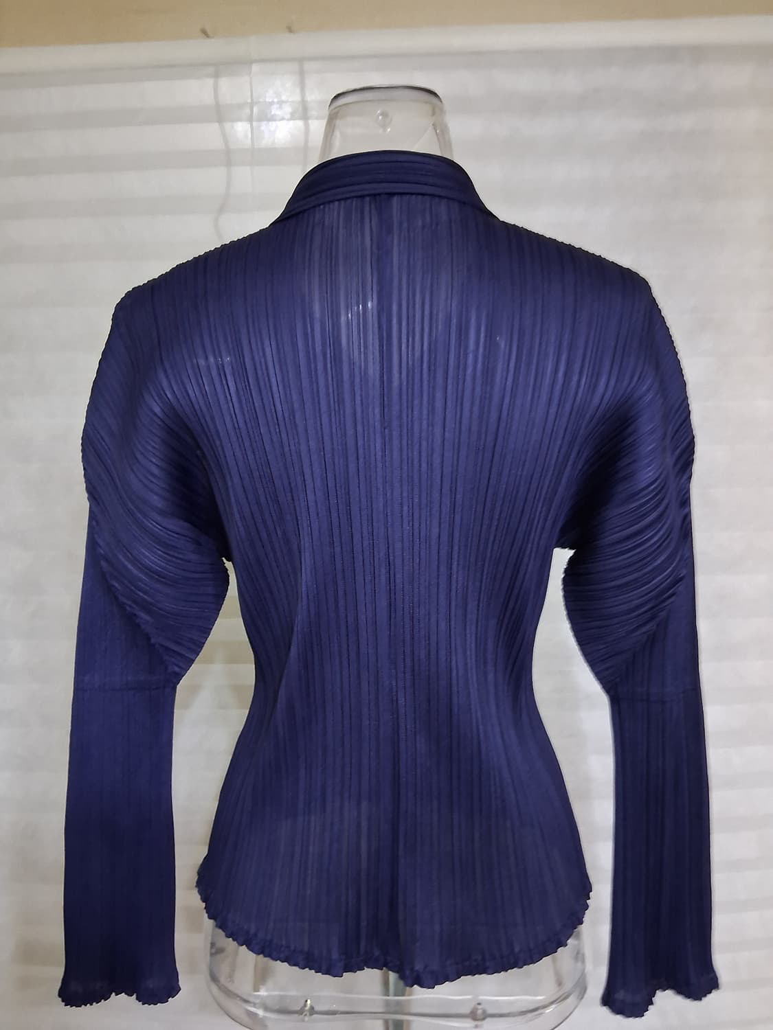 플리츠플리즈 플리츠 셔츠 네이비 3사이즈 상품이미지4