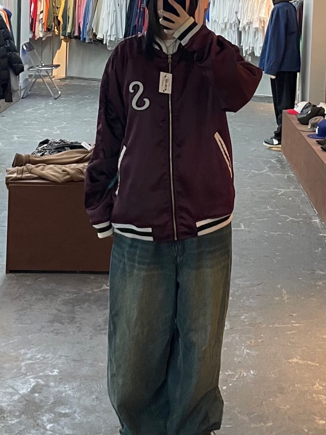 스투시 35주년 월드투어 타이거 수베니아 리버시블 스카쟌 H1308 상품이미지3