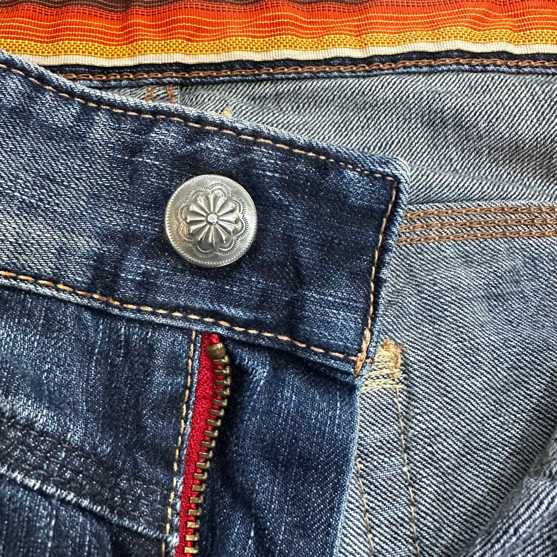 에드윈 블루트립 에스닉 데님 팬츠(32) 상품이미지5