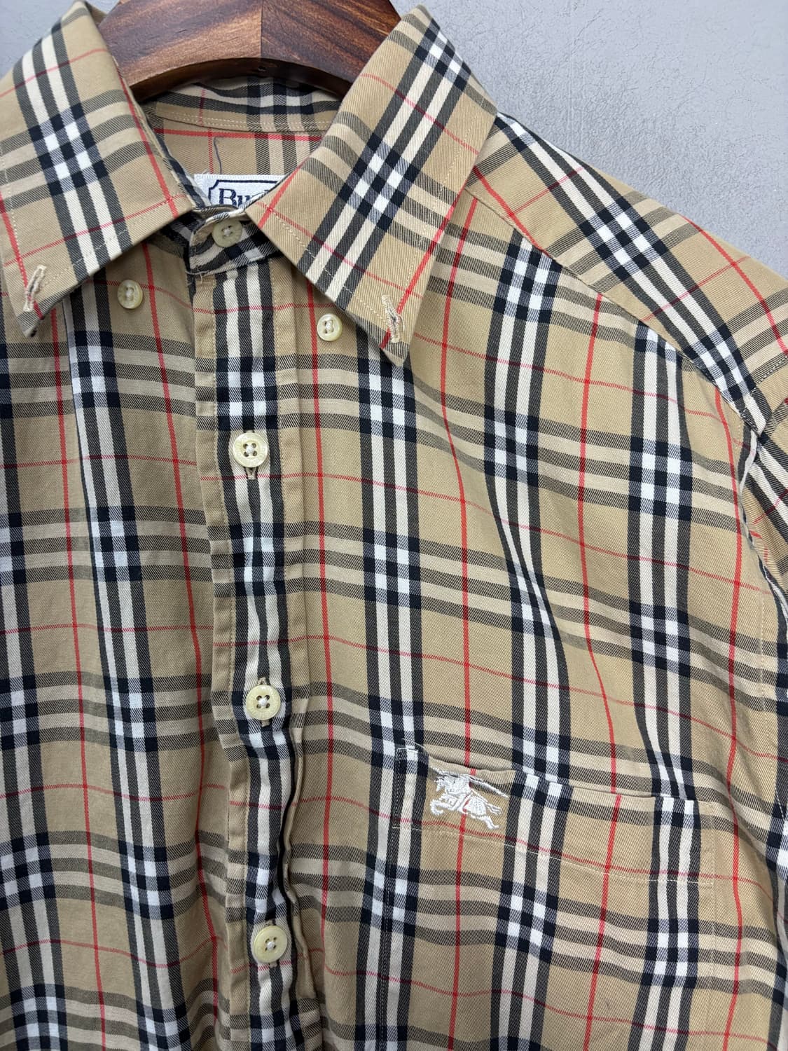 버버리 노바체크 셔츠 A3303 상품이미지3