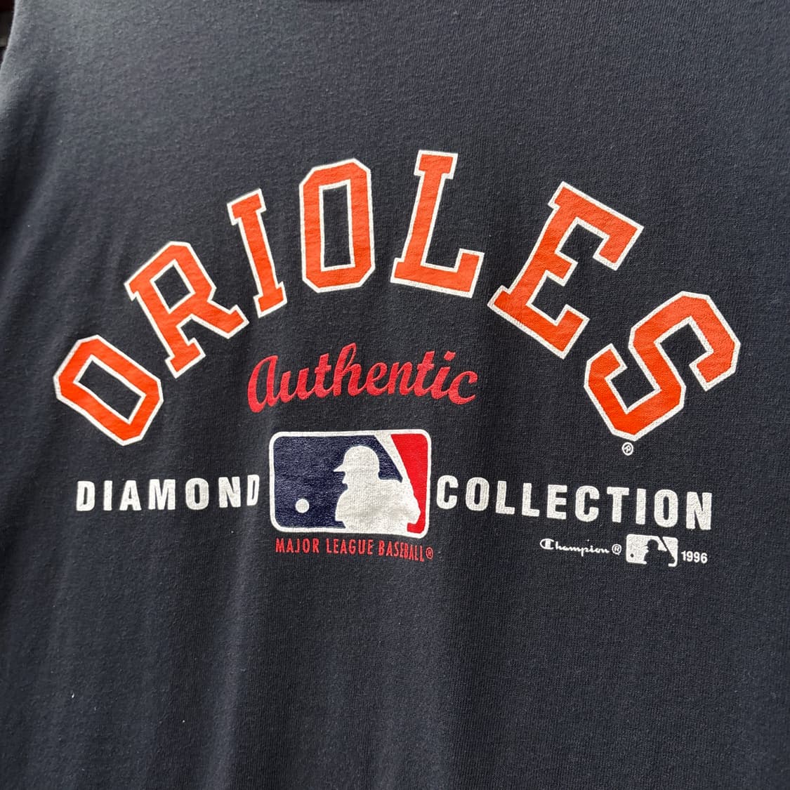 90s 챔피온 MLB 다이아몬드 컬렉션 '96볼티모어 그래픽티 N1260 상품이미지5