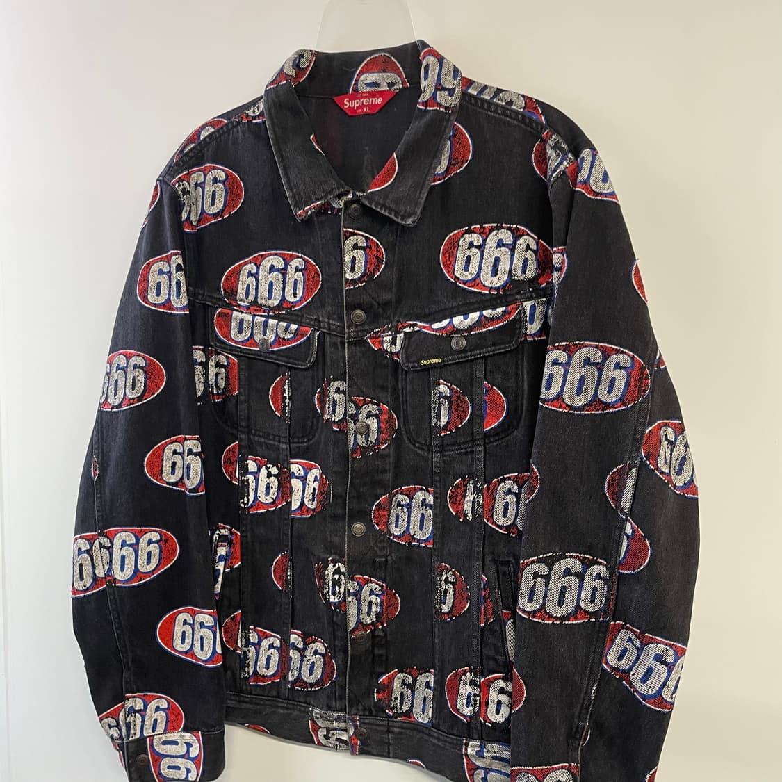 17시즌 슈프림 666 데님 자켓 상품이미지2