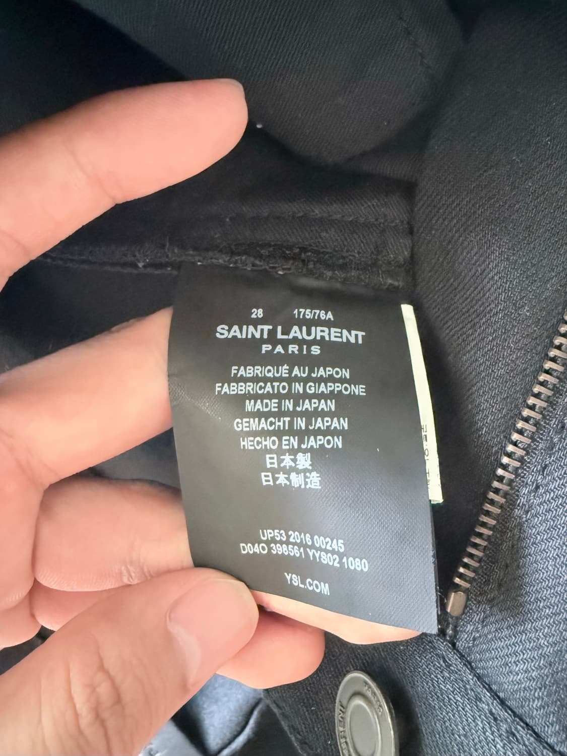 Saint Laurent Distressed Jeans 상품이미지4