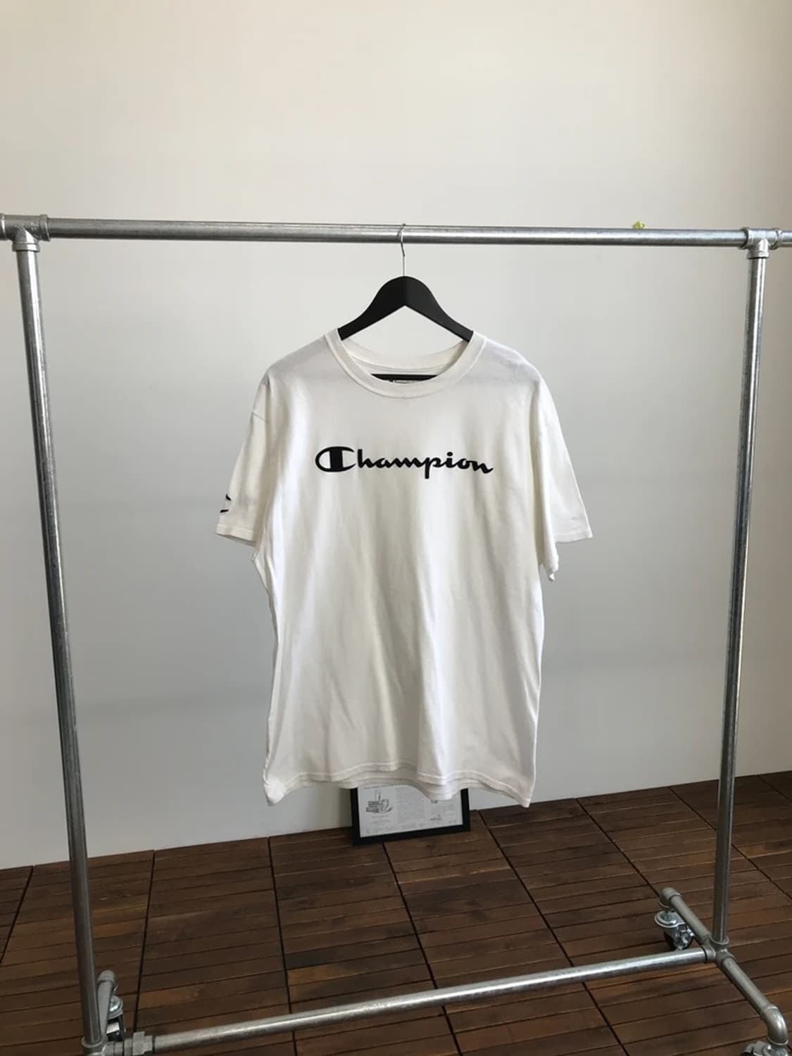 Champion Logo Tee White 상품이미지4