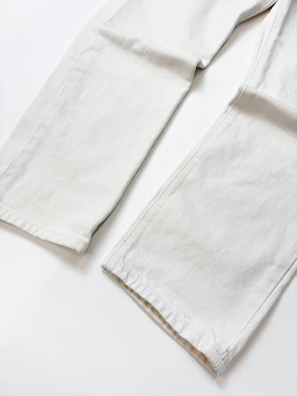 리바이스 501 스트레이트 화이트 데님 팬츠 PN5405 상품이미지6