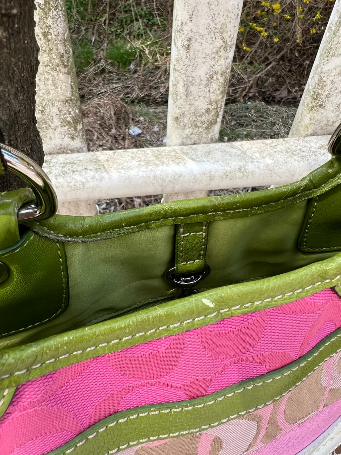 Y2K 𝙲𝚘𝚊𝚌𝚑 𝚟𝚒𝚗𝚝𝚊𝚐𝚎 토트백 상품이미지6