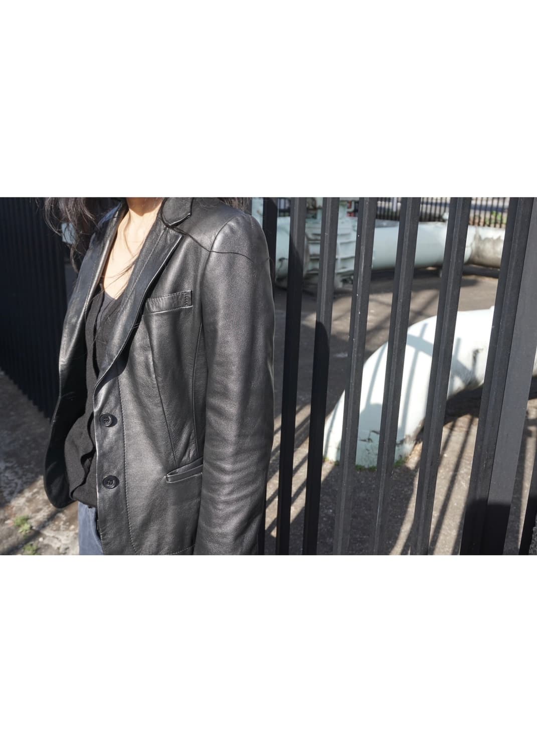 Calvin Klein leather jacket 상품이미지2